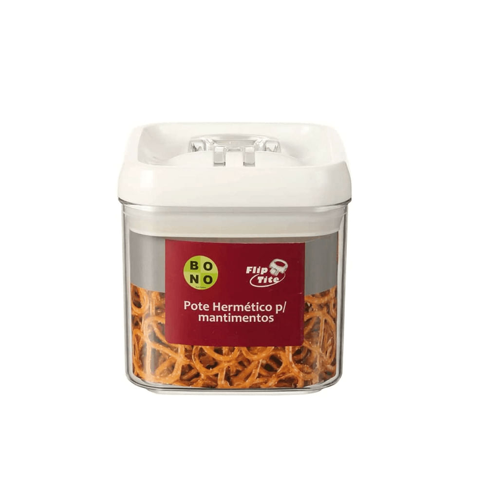Pote Hermético Quadrado Flip Tite 270Ml - Bono