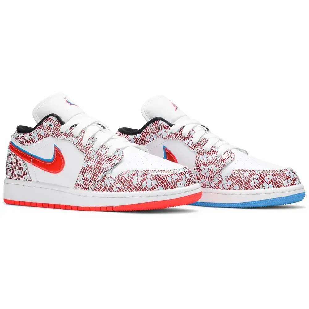 Air Jordan 1 Low SE GS Take Flight — 34.5 / 35.5 / 37.5, Novo