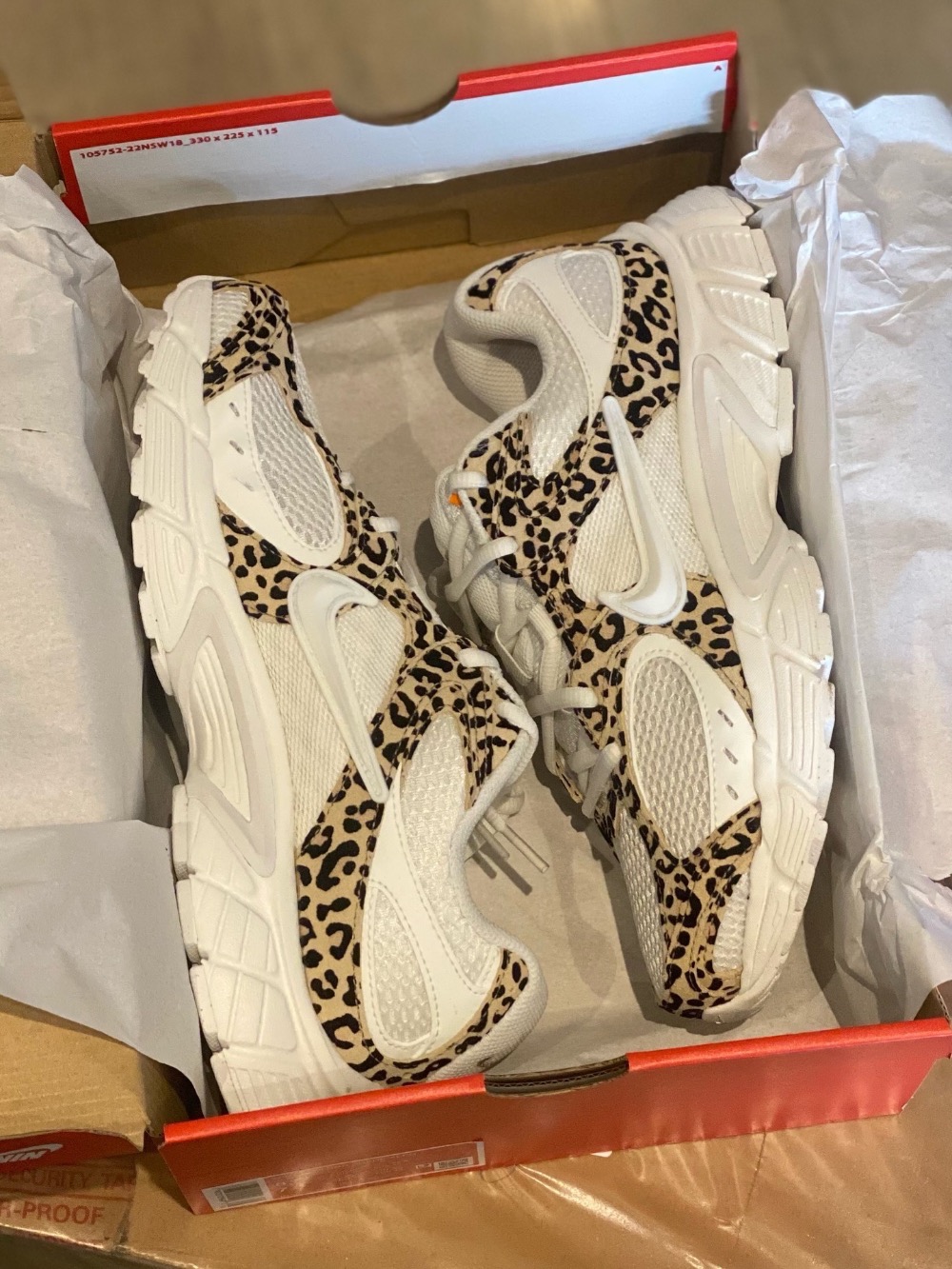 Nike V5 RNR Suede Leopard — 36 / 37 / 38, Novo
