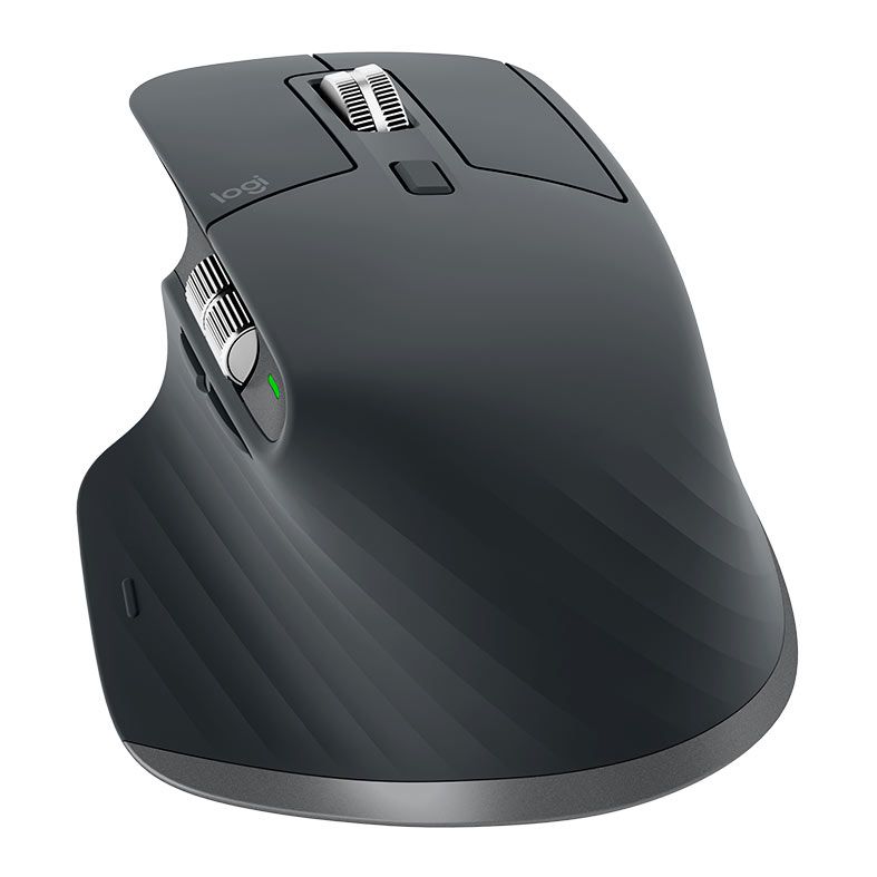 Foto 3 de Mouse Logitech MX Master 3S, 8000DPI, 6 Botoes, Grafite, 910-006561