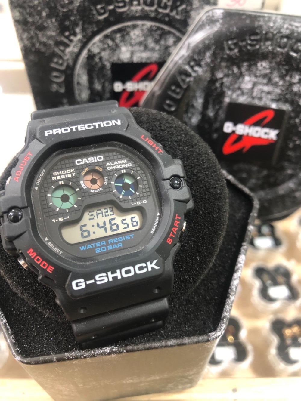 Relógio Casio G-Shock Digital Série 5900 51.4mm — Único, Novo