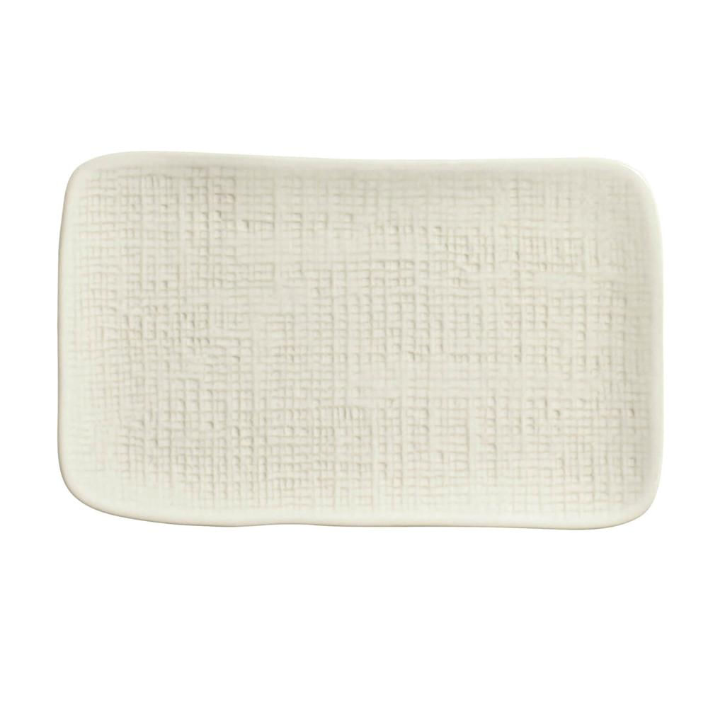 Conjunto com 4 Travessas Retangular Média Juta Clay 27x16cm