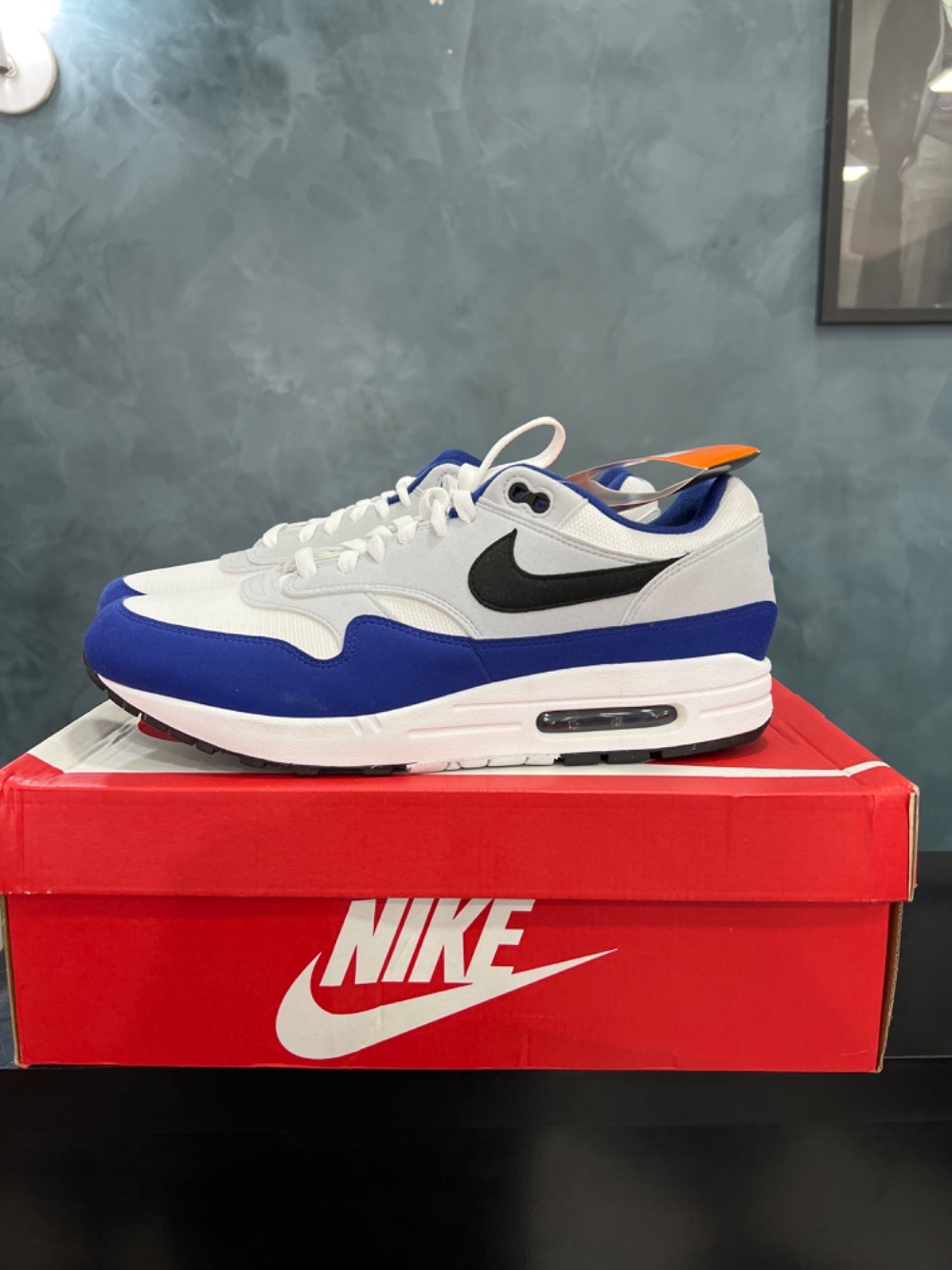 Nike Air Max 1 Deep Royal Blue — 44, Novo