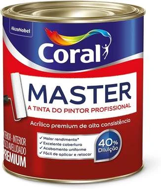 Master Branco 900ML - Coral