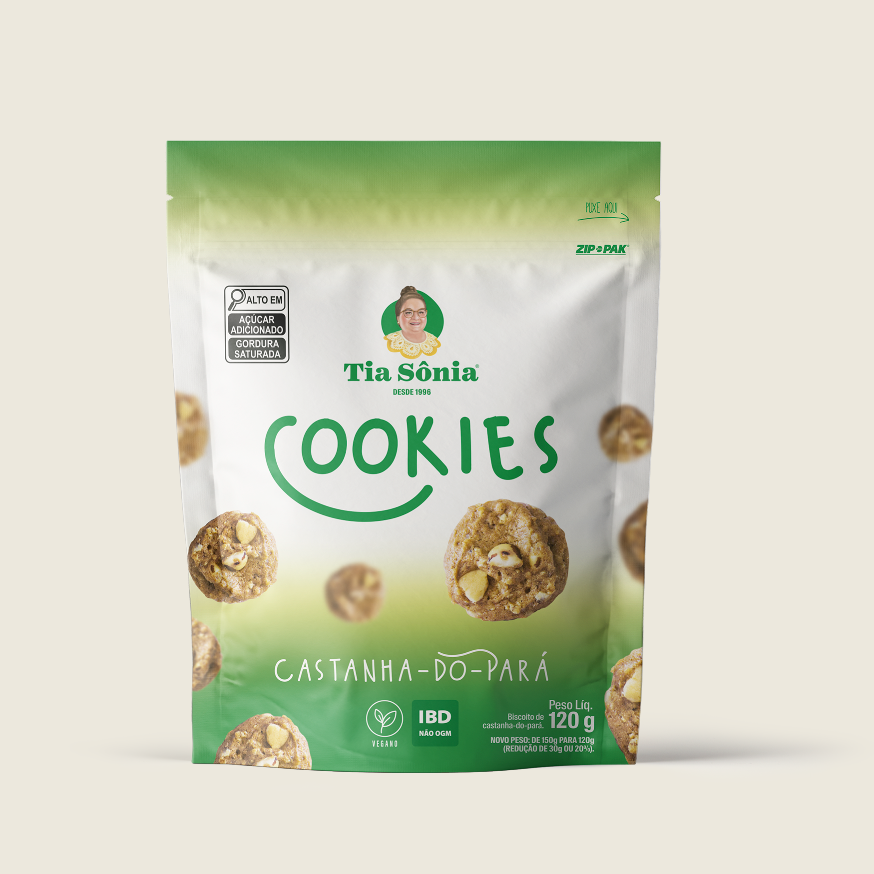 Cookies Castanha do Pará 120g