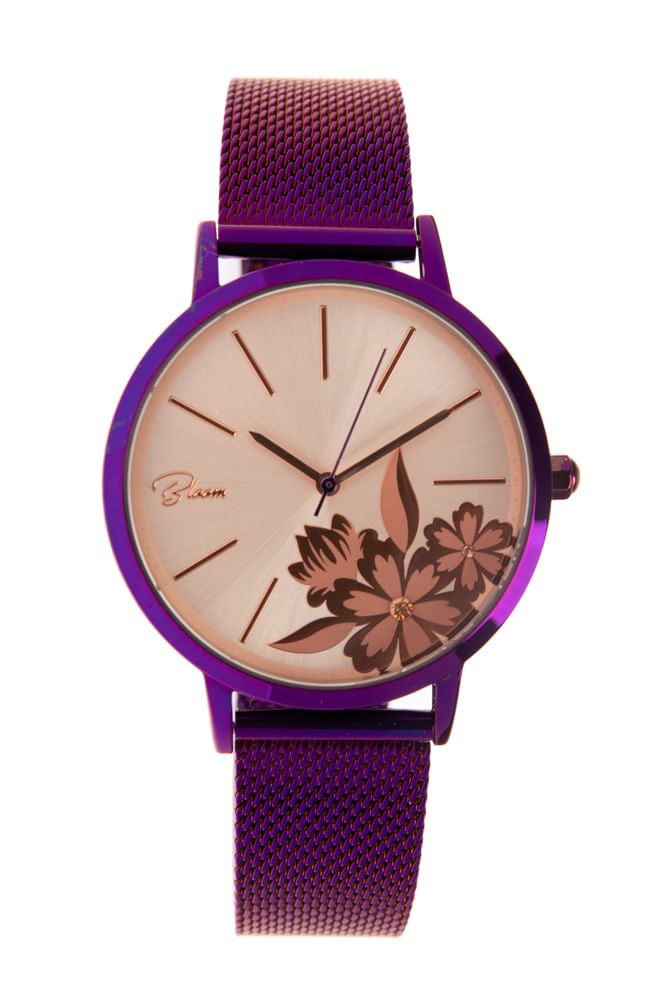 Relógio Analógico Feminino Chilli Beans Bloom Roxo RE.MT.1284.9514 M