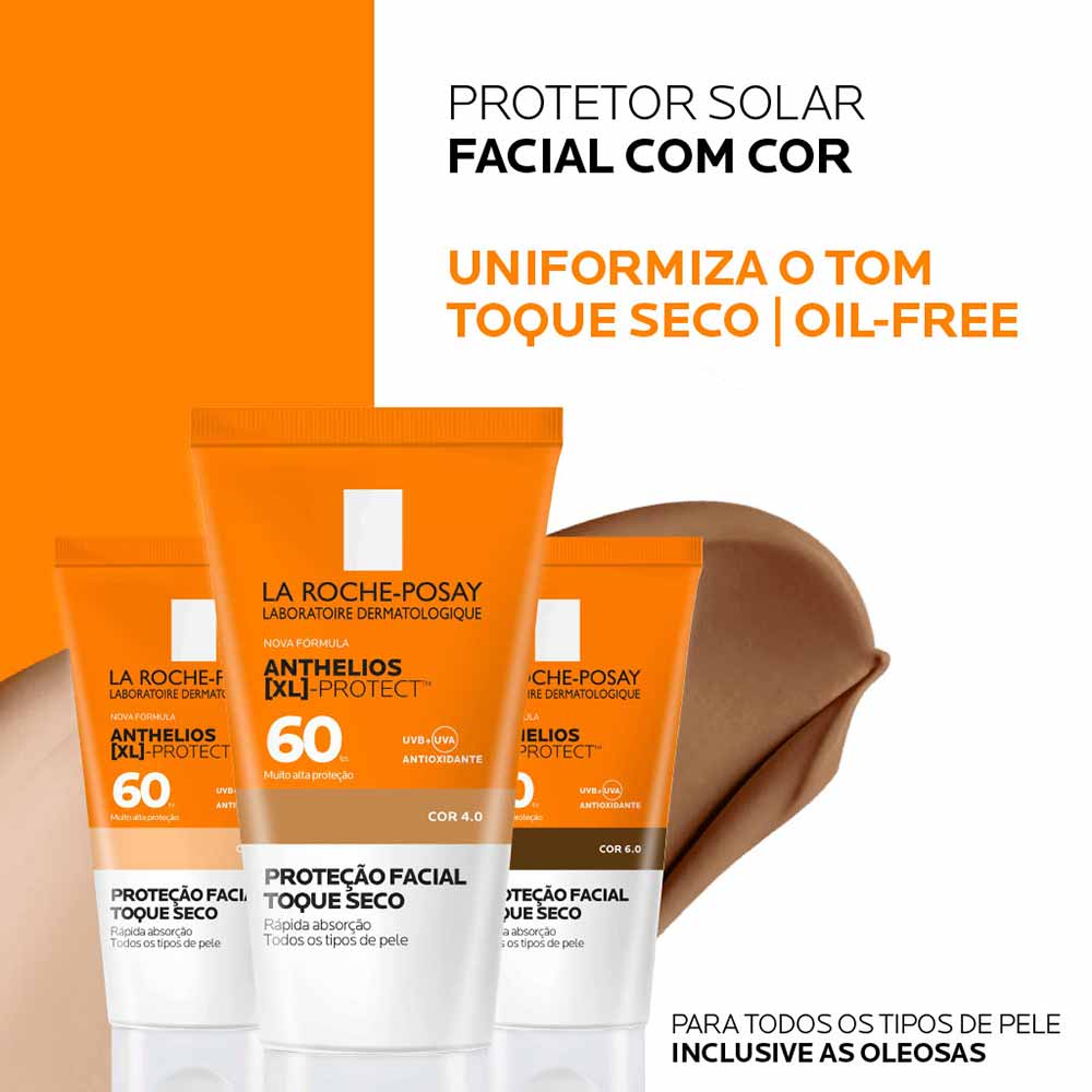 Foto 4 de Protetor Solar Facial com Cor La Roche Posay – XL Protect FPS 60 — Clara