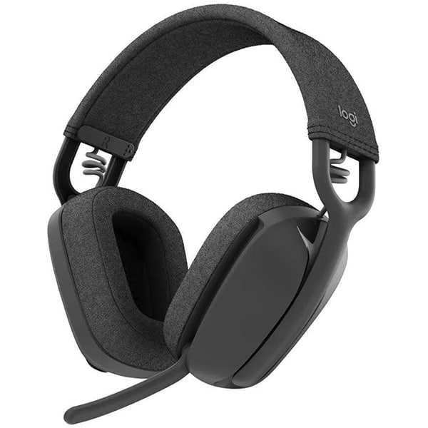 Headset Sem Fio Logitech Zone Vibe 100 Com Microfone Flip- to-Mute Com Cancelamento de Ruído e Conexão Bluetooth - Grafite CX 1 UN