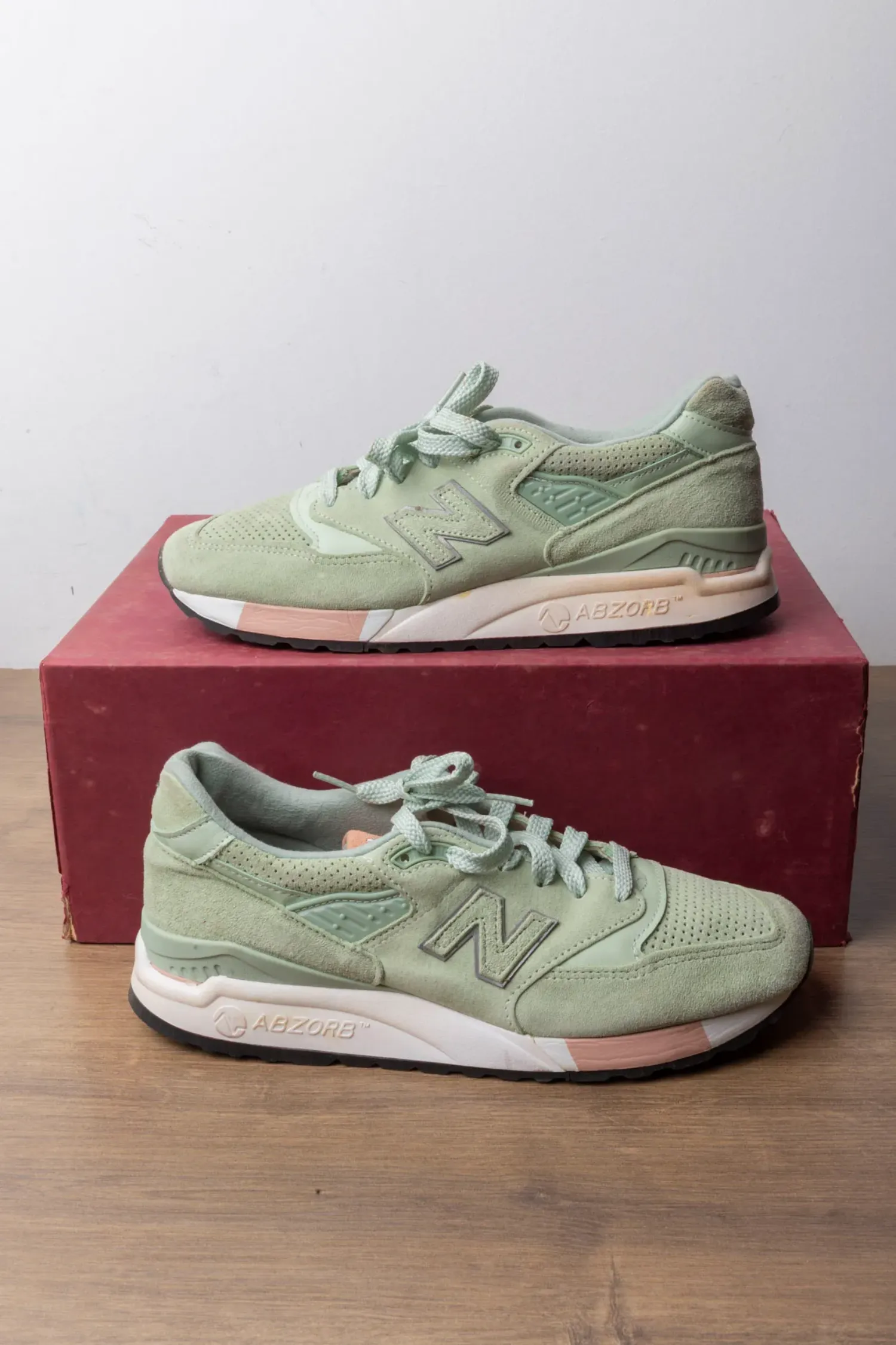 Foto 4 de Concepts x New Balance 998 Tannery Mint — 40, Usado