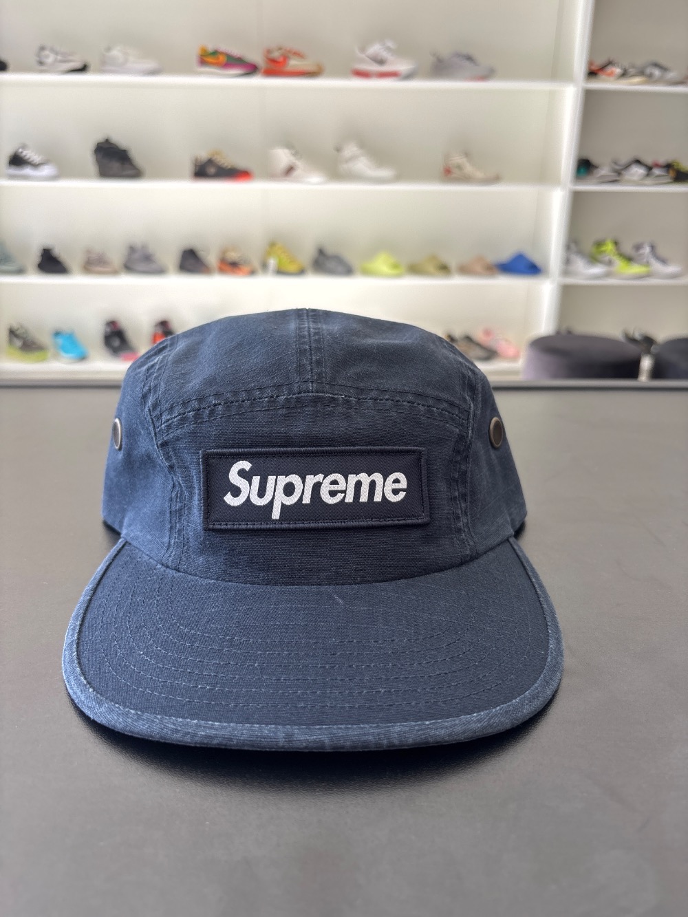 Boné Supreme Military Camp Navy SS26-W4 — Único, Novo