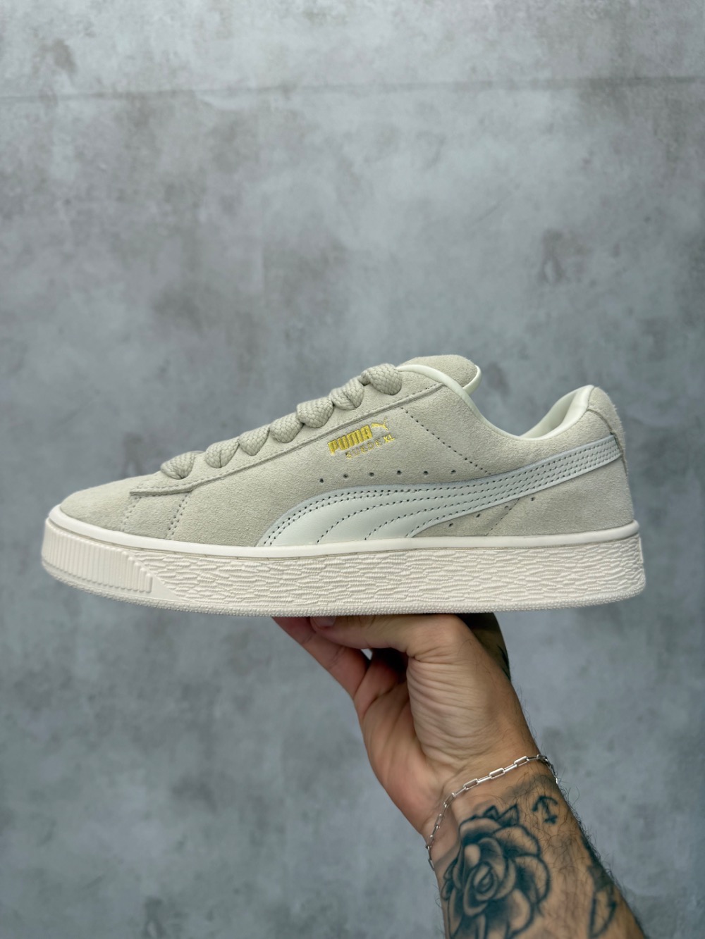 Puma Suede XL Beige — 34 / 35 / 36 / 37 / 38 / 39 / 40 / 41 / 43 / 44, Novo