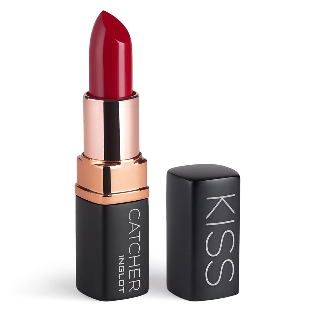 Batom Cremoso Inglot Kiss Catcher Tango Red 905