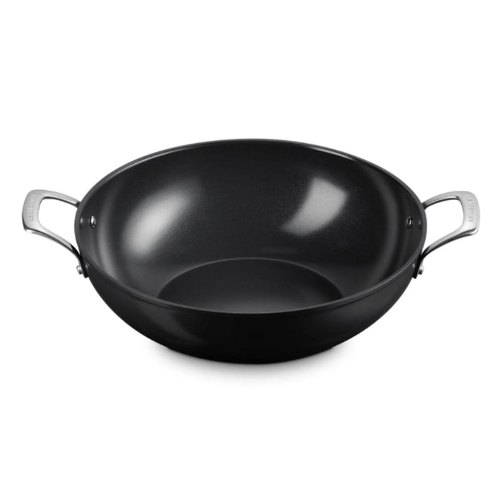 Foto 2 de Wok Non-Stick Ceramic Essential 32Cm - Le Creuset