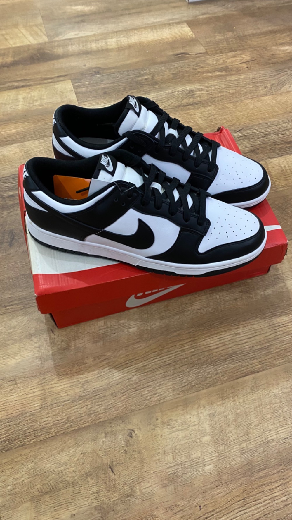 Nike Dunk Low Suede Panda — 44, Novo