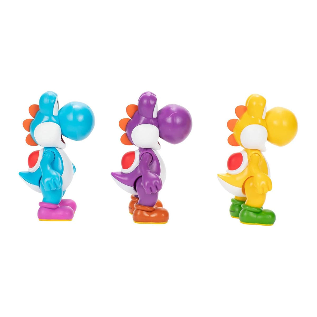 Foto 5 de 3 Bonecos Yoshi De 11Cm De 3 Cores - Super Mario