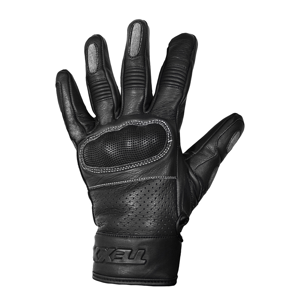 Luva Moto Texx Liberty Couro Protetor Motociclista Touch