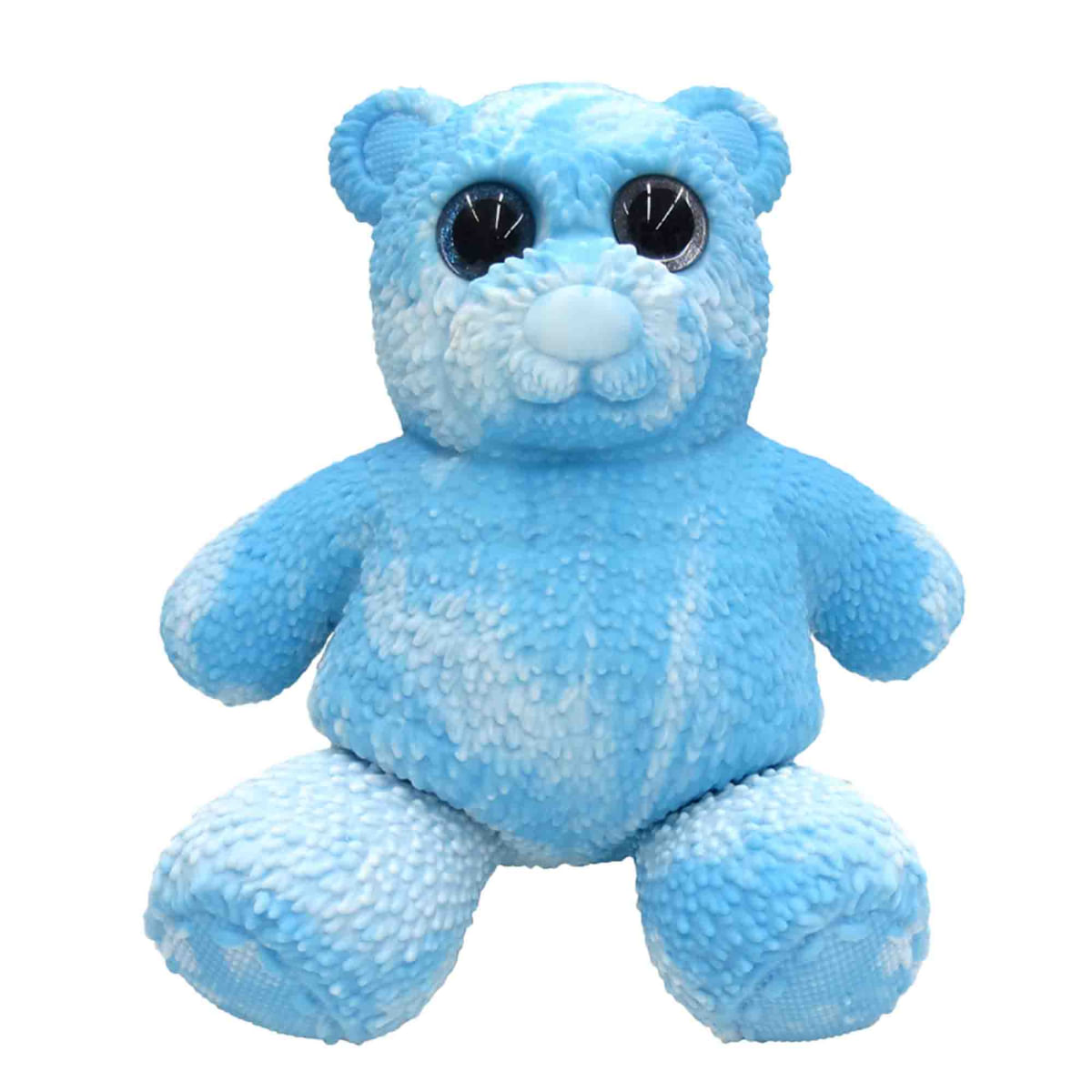 Foto 3 de Boneco Elástico Urso Tye Dye Azul De 22Cm - Soft