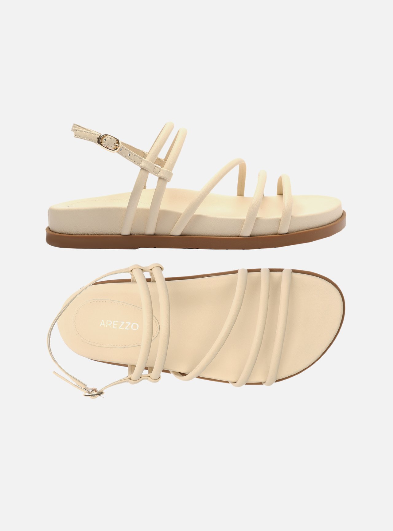 Foto 5 de Sandália Rasteira Off-White Tiras Fivela