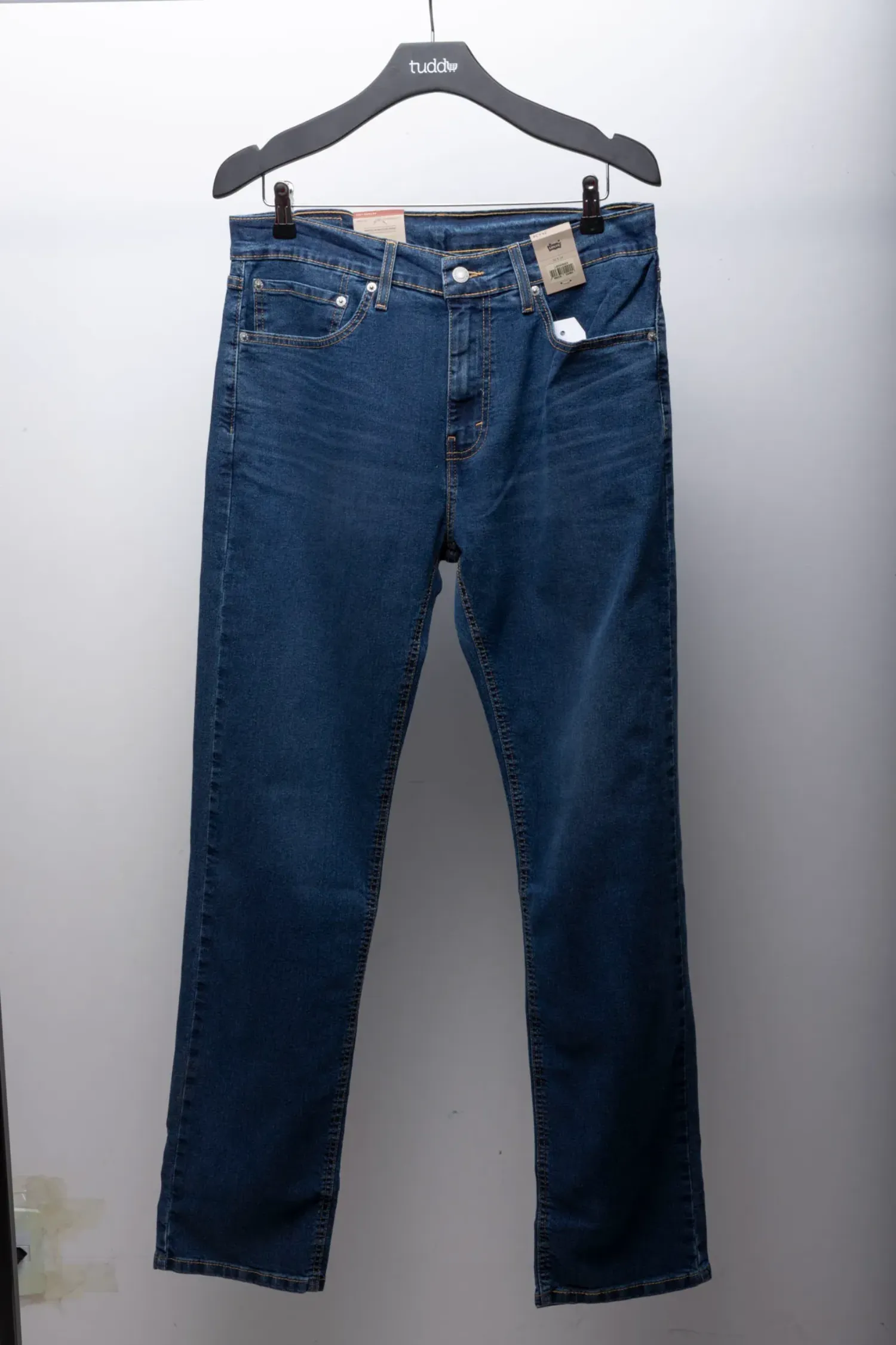 Calça Levi's 505 Regular Mid Blue — 44 / 46 / 48, Novo