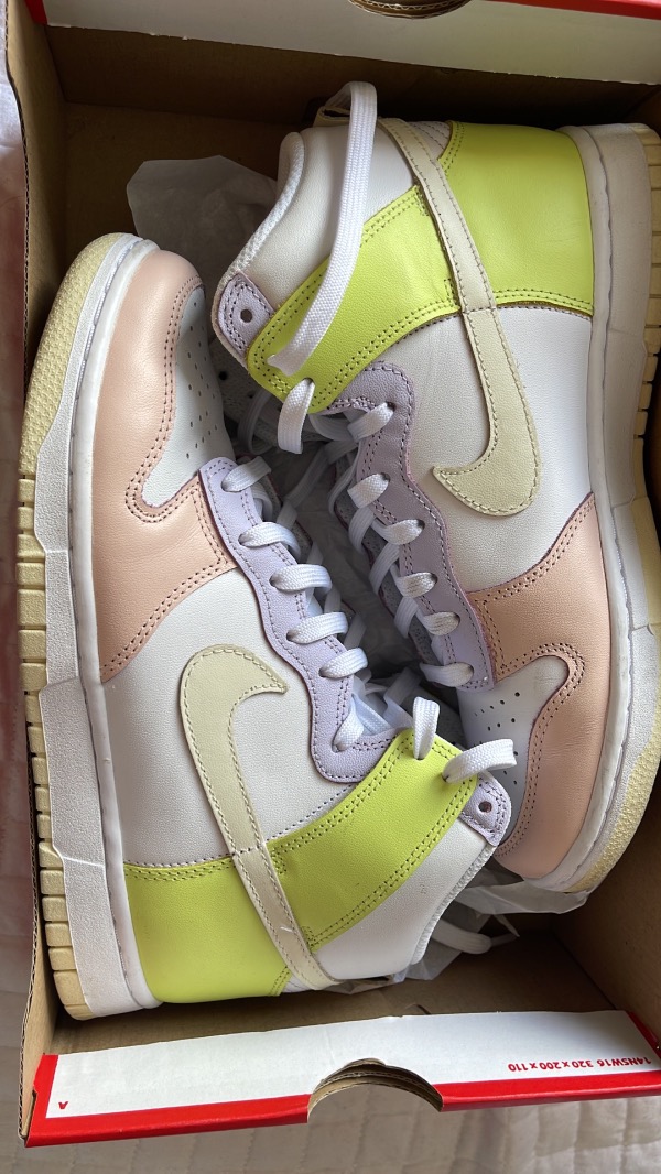 Nike Dunk High Lemon Twist — 37, Usado