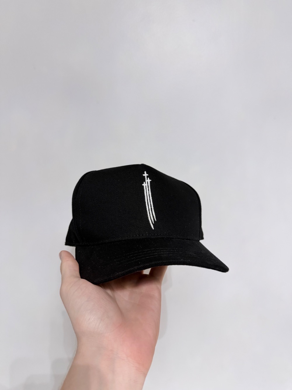 Boné Chrome Hearts RS3 Baseball Black — Único, Novo