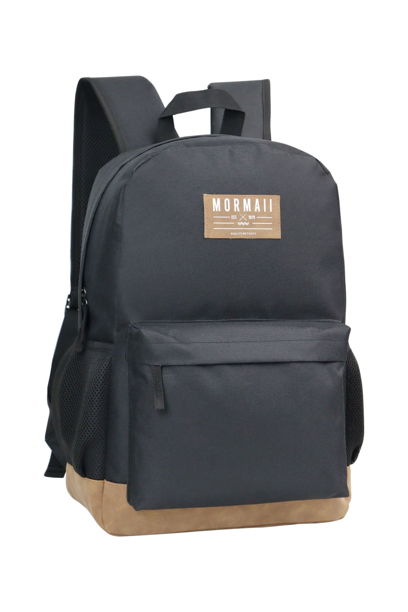 Mochila Mormaii Poliéster Reforçada Para Escola