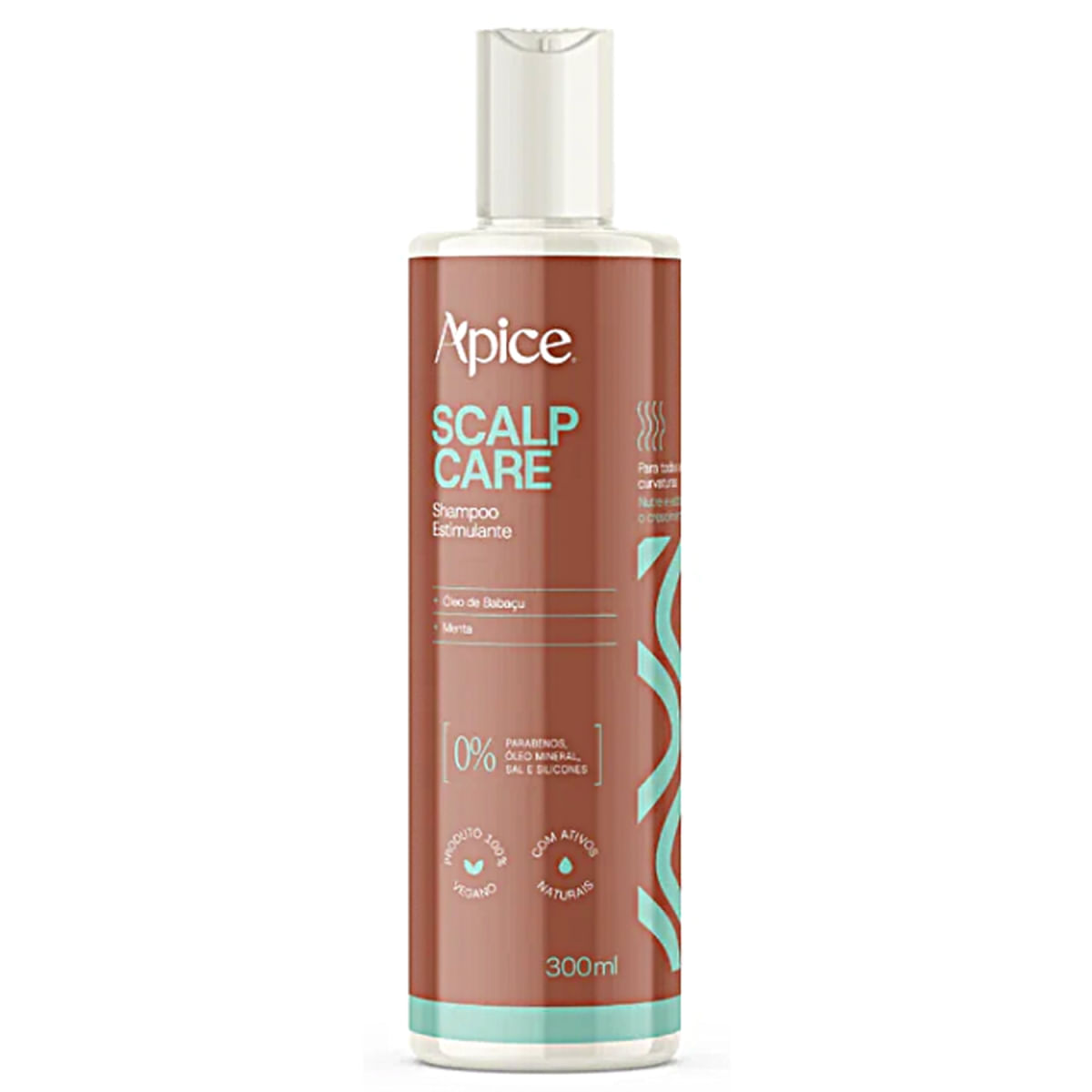 Shampoo Estimulante Crescimento e Controle Oleosidade Apice Scalp Care 300ml