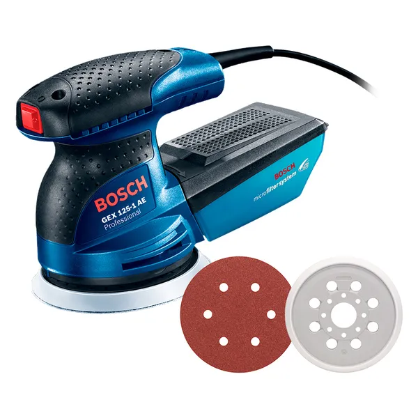LIXADEIRA ROTO-ORBITAL GEX 125-1 AE 220V BOSCH