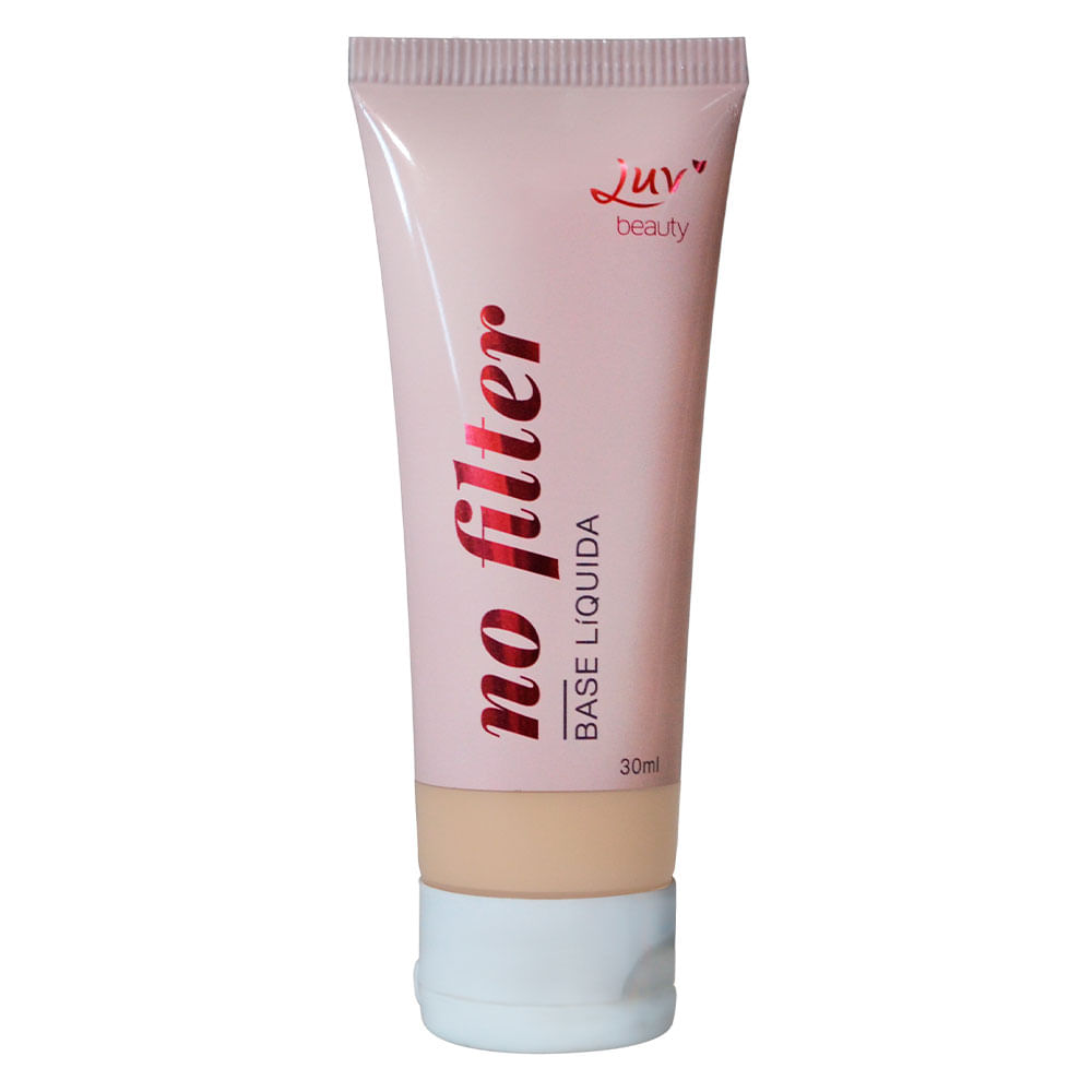 Base Líquida Luv Beauty No Filter — 00 Milkshake