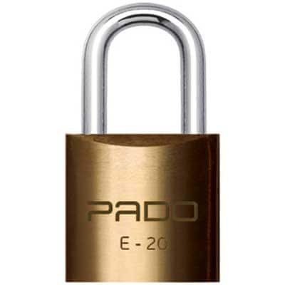 Cadeado e-20mm com duas Chaves, Pado - BT 1 UN