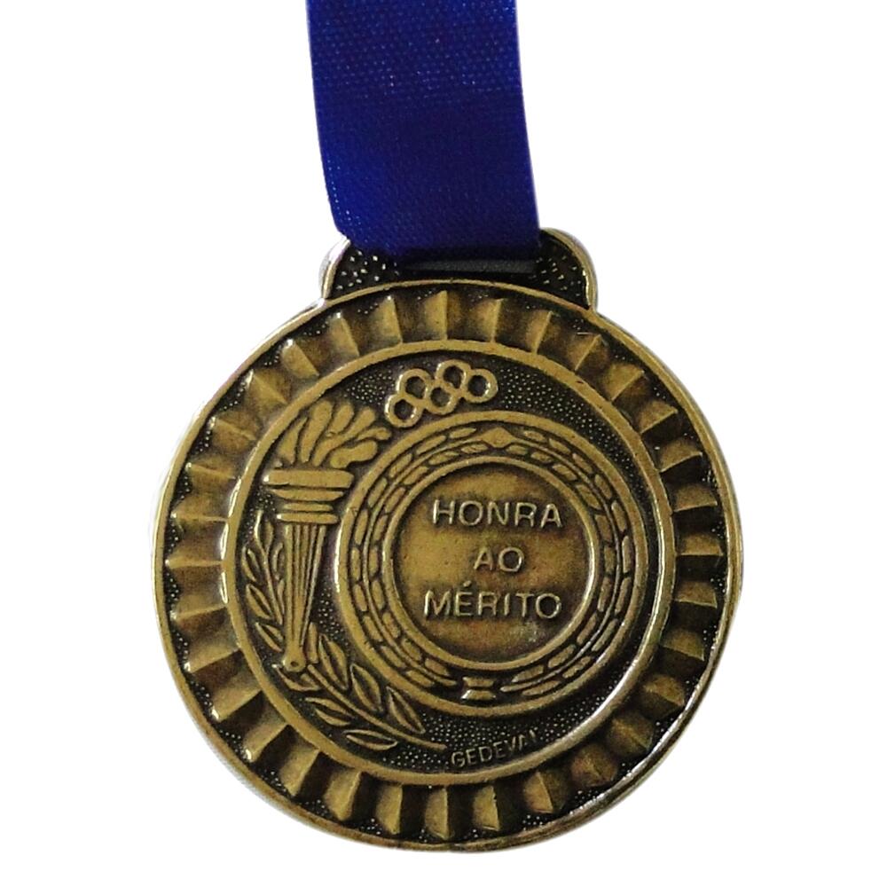 Medalha Gedeval Mini Bronze 29Mm