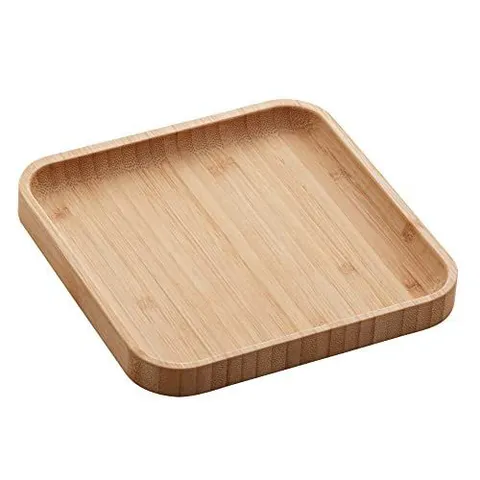 LYOR, Bandeja de Bambu Square, 17cm x 17cm x 1,5cm