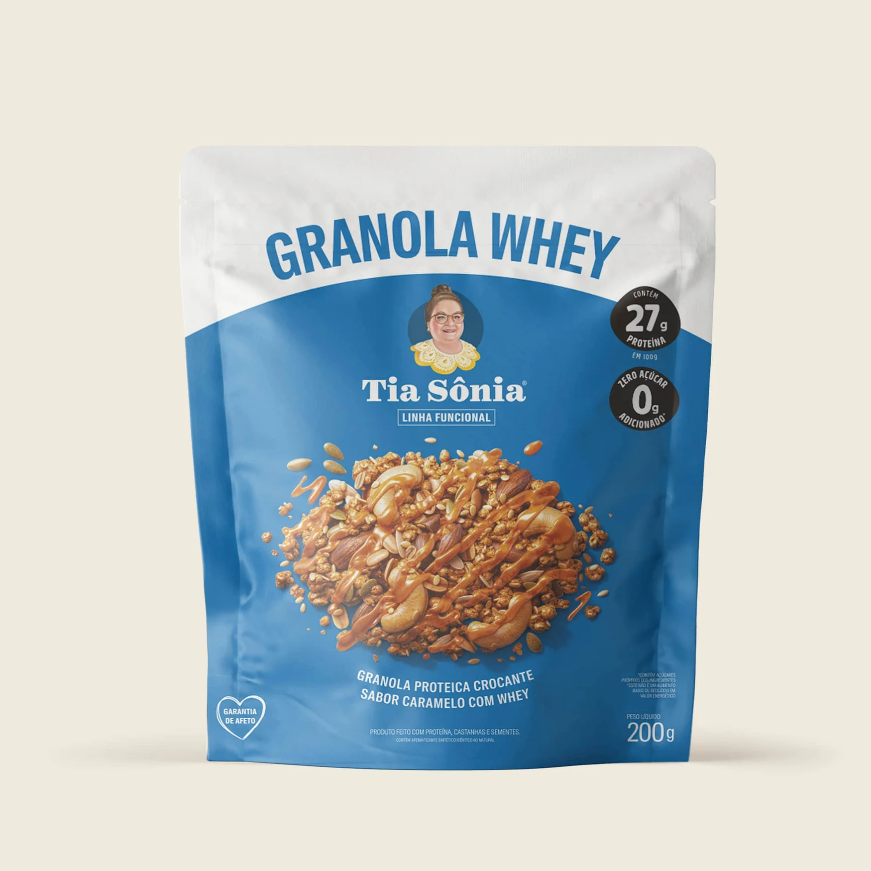 Granola Whey Proteica Tia Sônia 200g