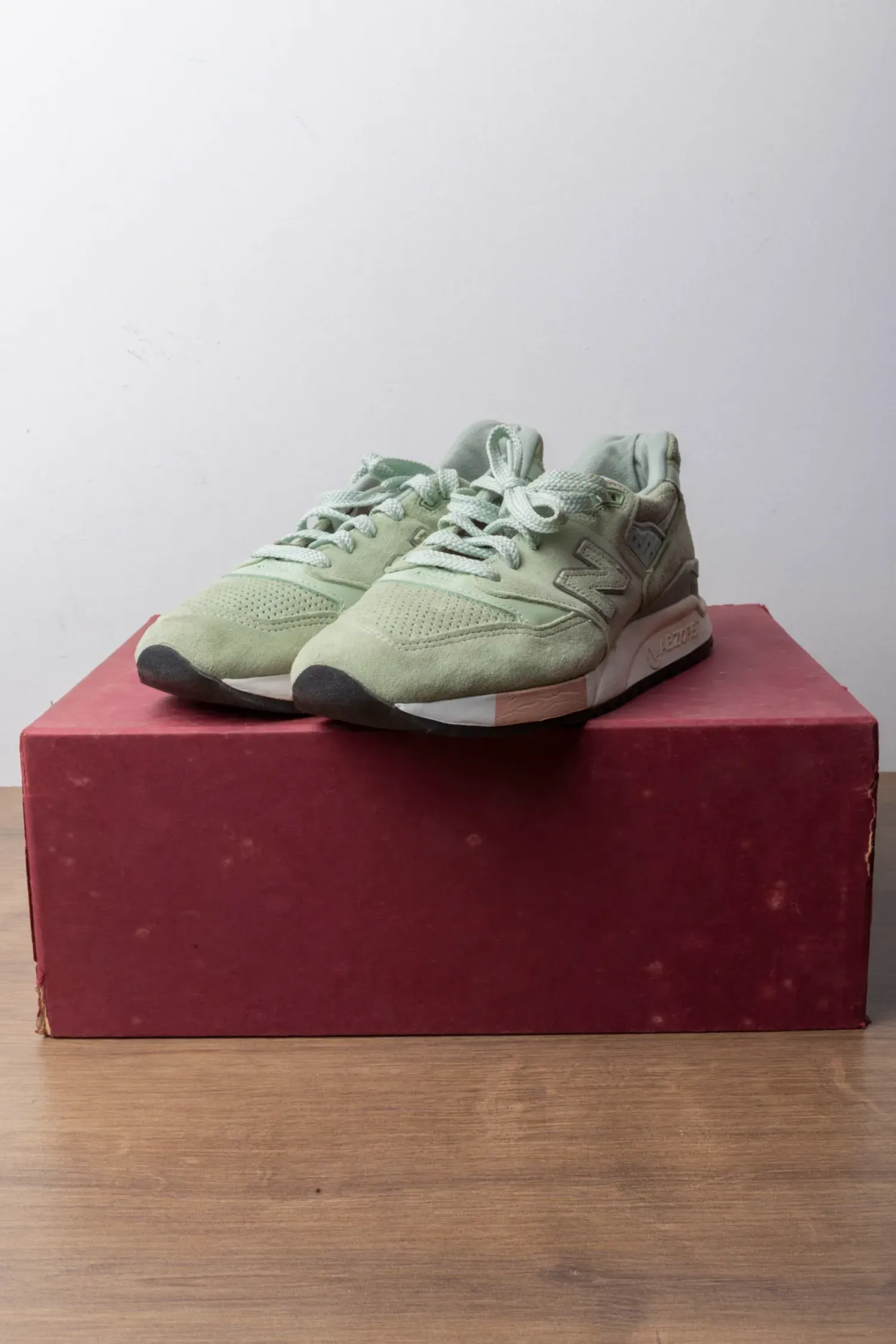 Concepts x New Balance 998 Tannery Mint — 40, Usado