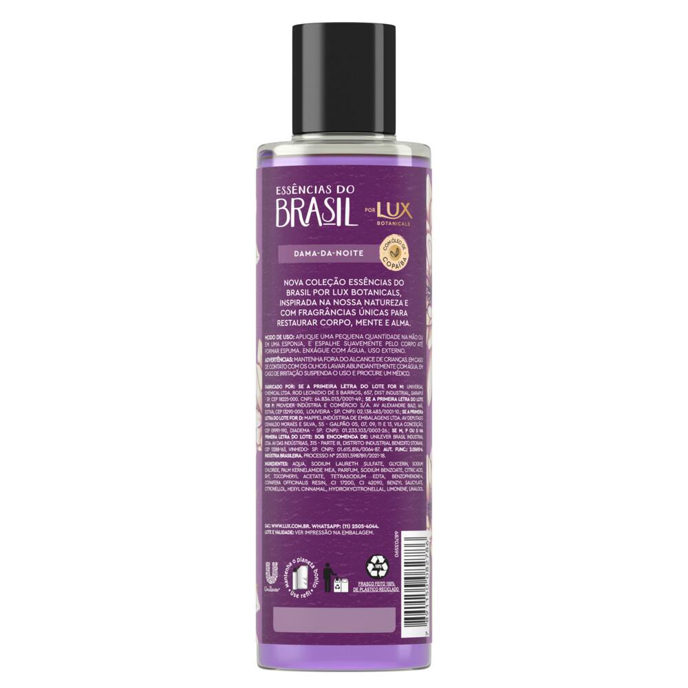 Foto 2 de Kit com 3 Sabonetes Líquido Lux Essências do Brasil Dama da Noite 300ml