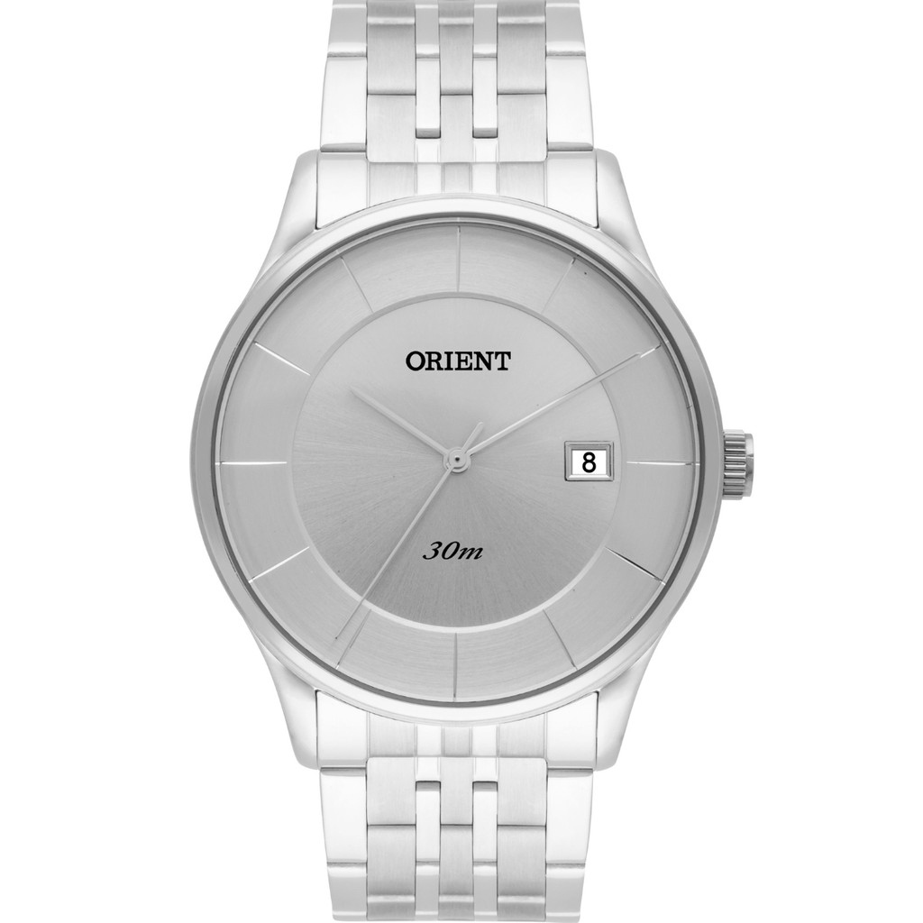 RELÓGIO ORIENT MASCULINO SLIM PRATA MBSS1293 S1SX