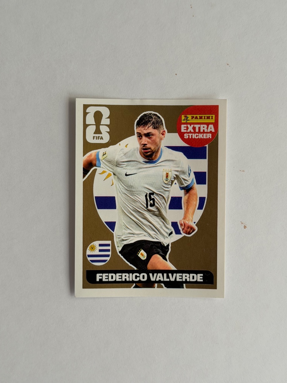 Figurinha Panini Federico Valverde Legend Ouro FIFA World Cup 2026 — Único, Novo