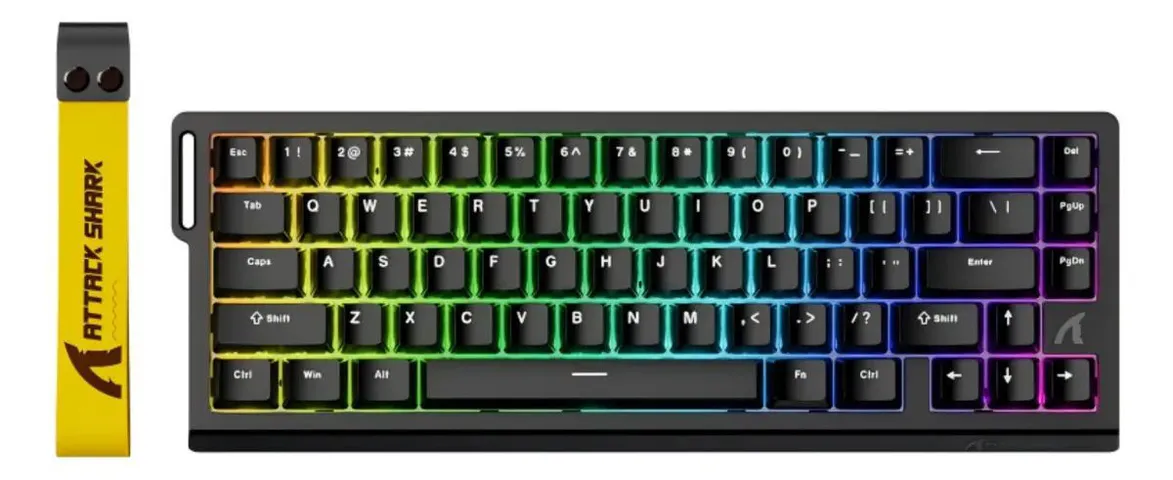 Teclado Attack Shark X68 8000hz Preto