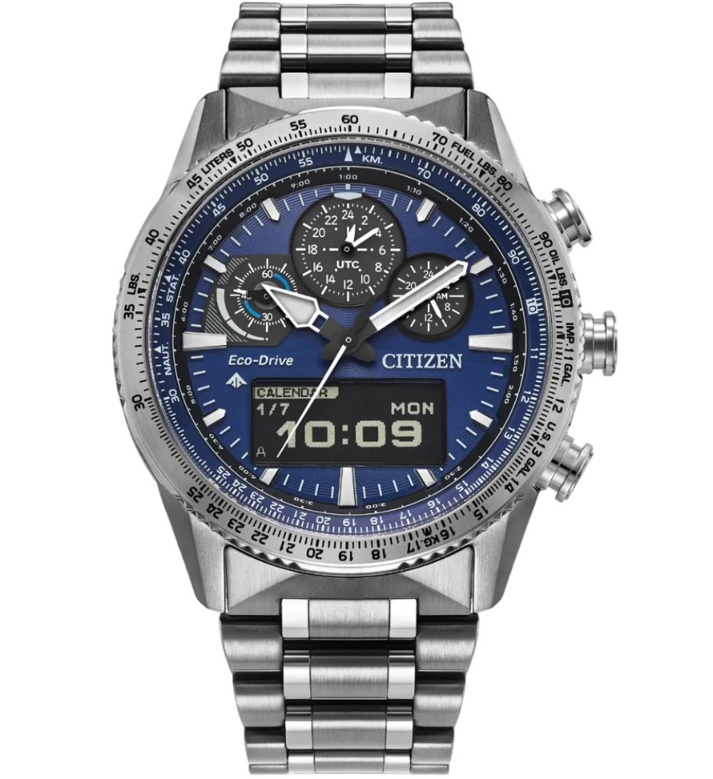 Relógio Citizen Promaster Skyhawk Blue 200 M 43mm — Único, Novo