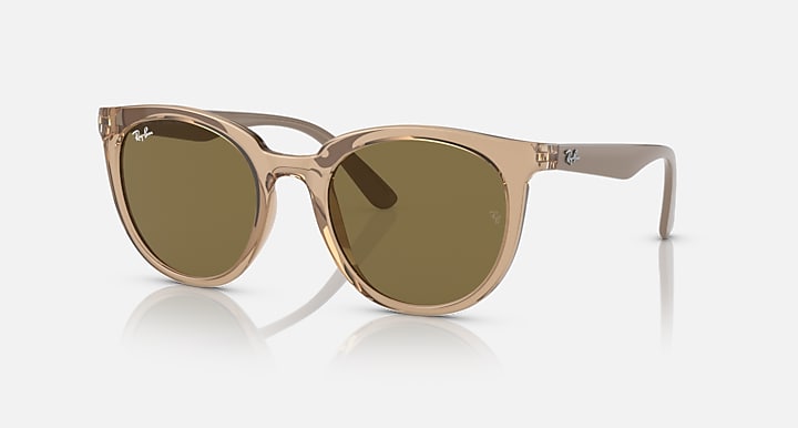 Ray-Ban Óculos De Sol Mulheres Rb4383 - Quadro Bege Lente Marrom 53-21