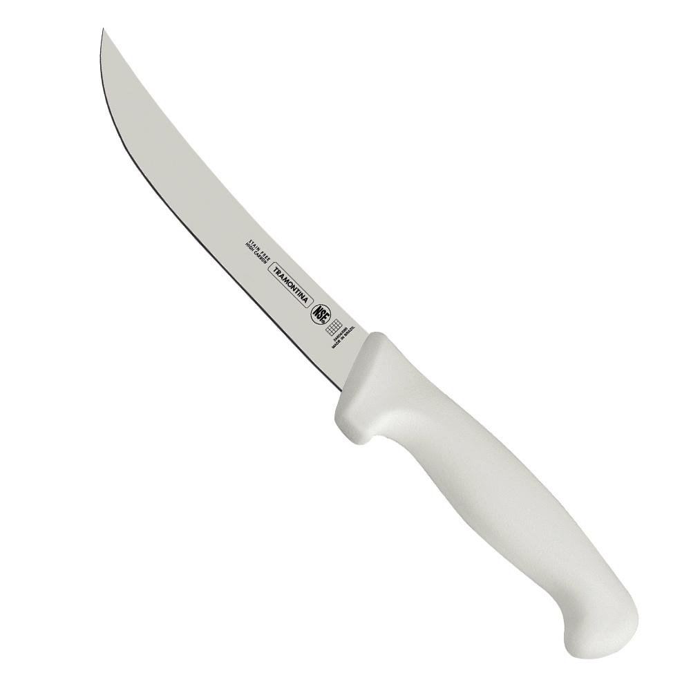Faca para Desossar 6" Tramontina Inox Curvada Estreita 24604/086