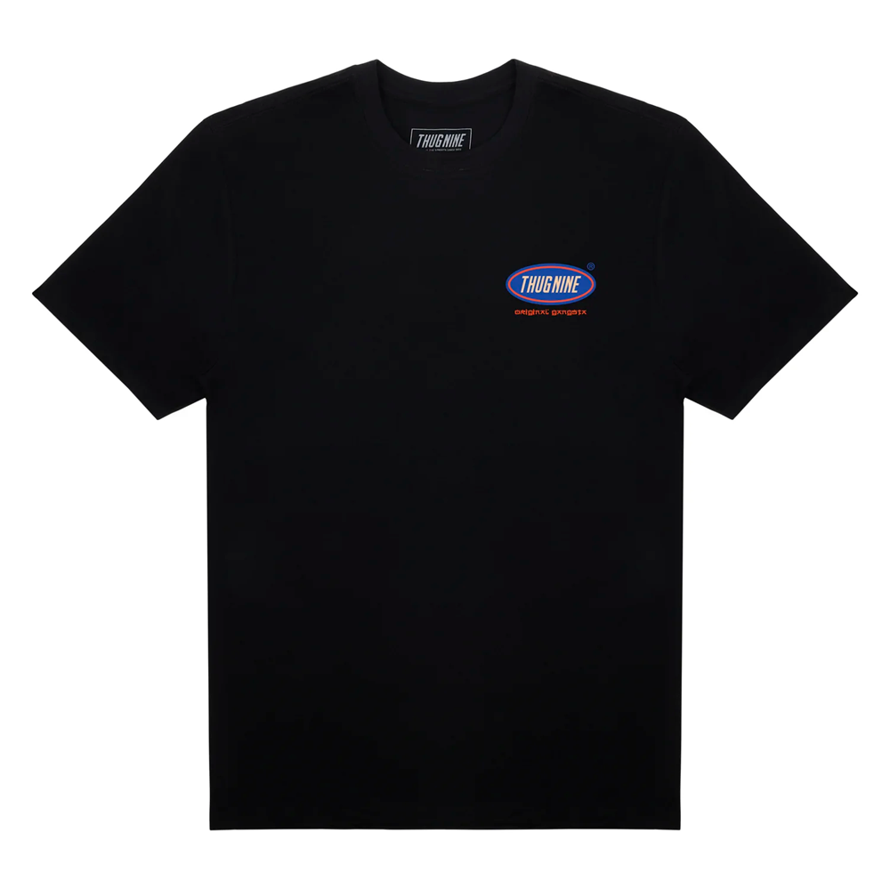 Camiseta Thug Nine Oni Gangsta Black — 3XG, Novo