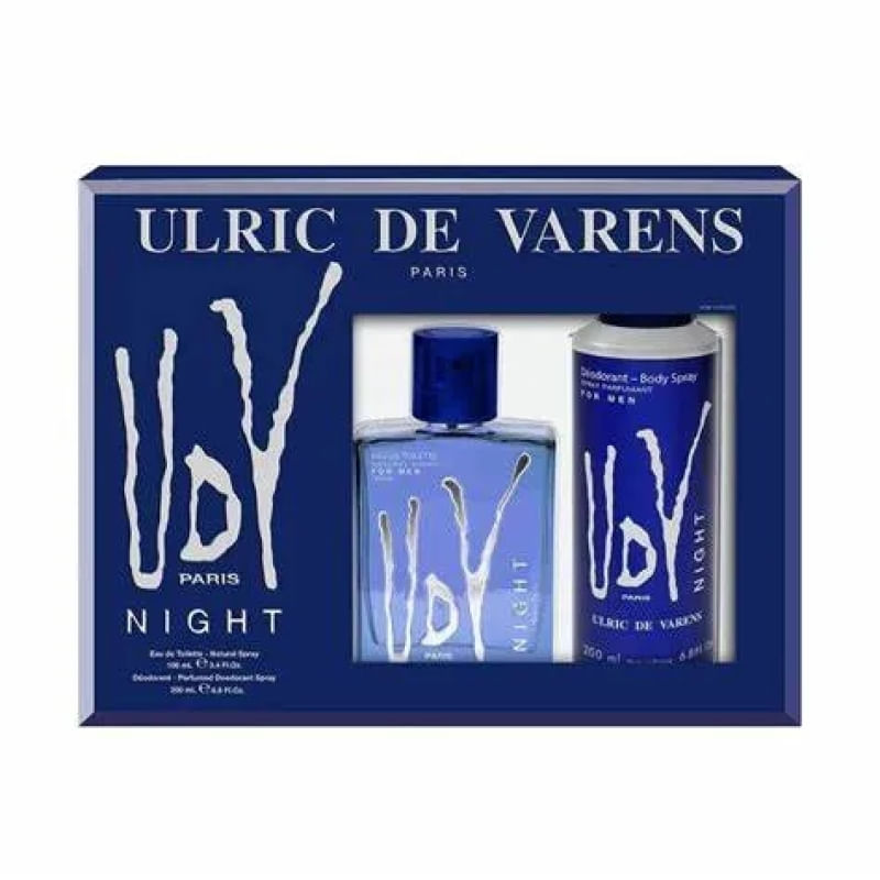 Kit Udv Night Edt 100ml + Deodorant Perfumado 200ml