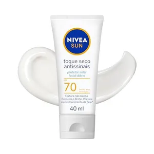 [REC | +POR- | R$ 24,49] Protetor Solar Facial NIVEA SUN FPS 70 40ml