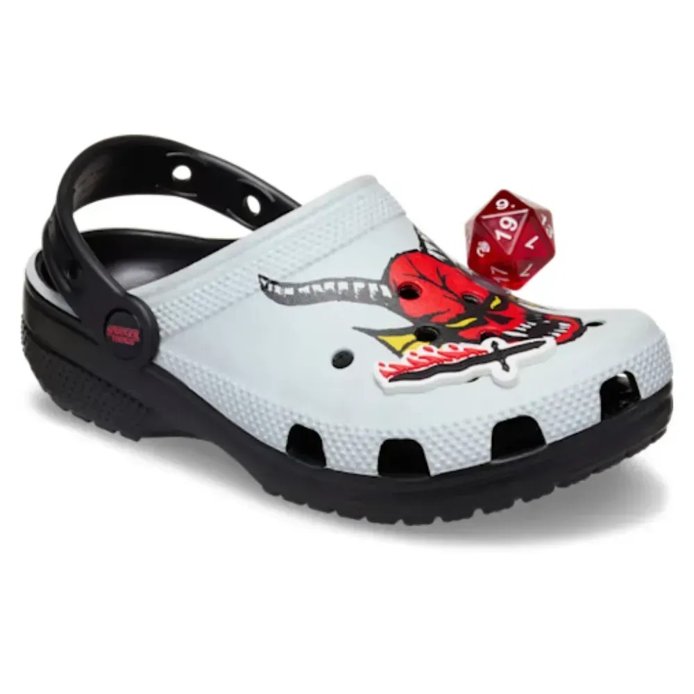 Stranger Things x Crocs Hellfire Classic Clog Multi — 34 / 35 / 37 / 38 / 39.5 / 40.5 / 42 / 43 / 44, Novo
