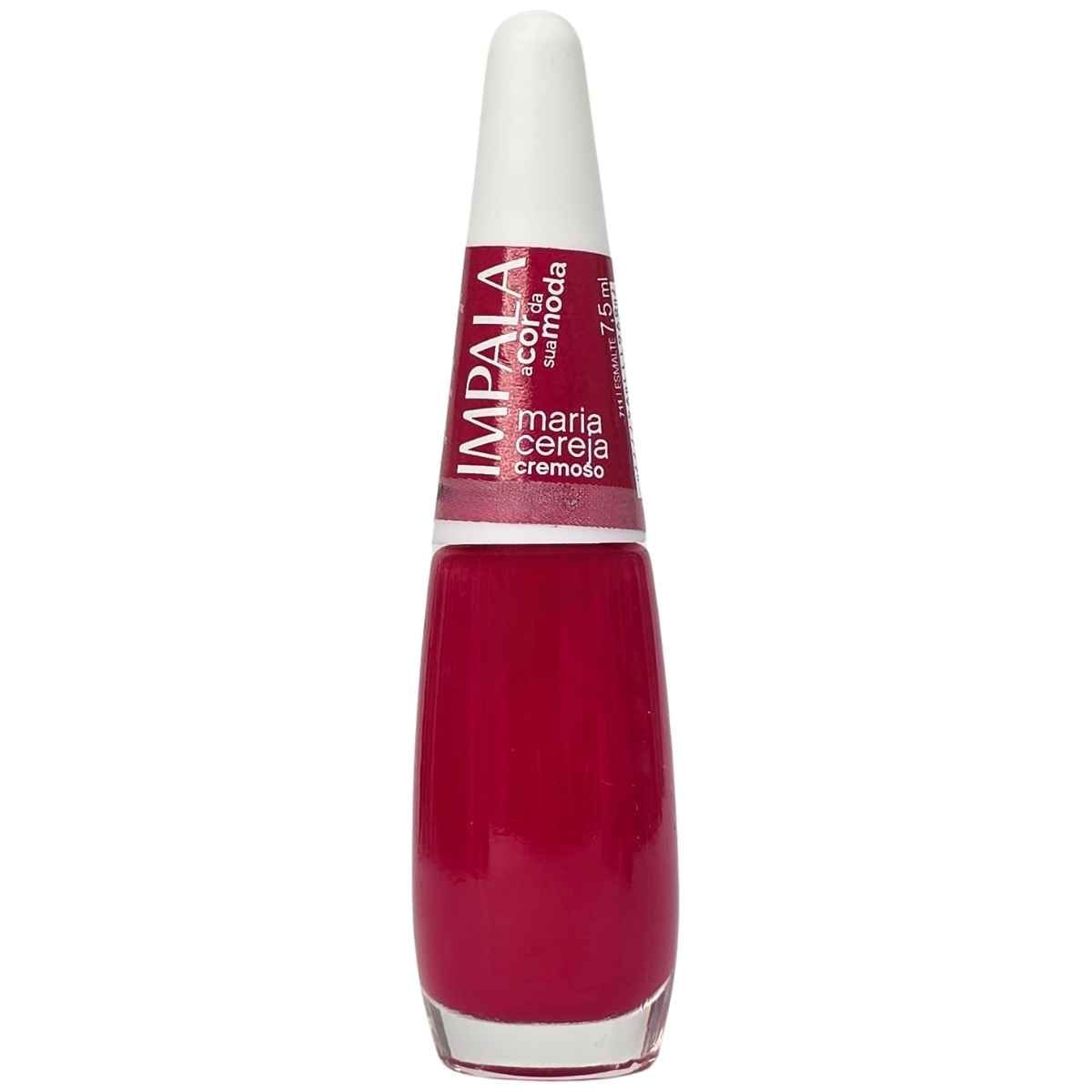 Esmalte Cremoso Maria Cereja A Cor da Sua Moda Impala 7,5ml