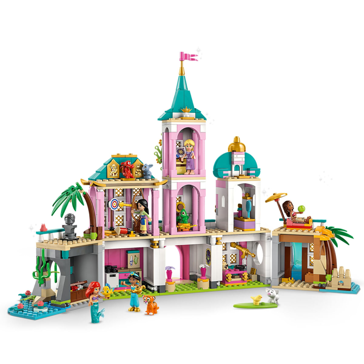 Foto 4 de LEGO® Disney - Castelo da Princesa e Animais de Estimação Reais