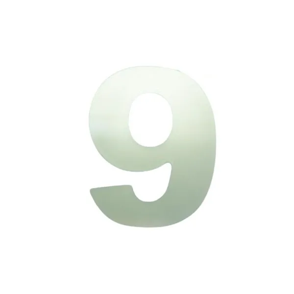 AN 15.9 - NUMERO DE ALUMINIO ESPELHADO - ANTICATTO