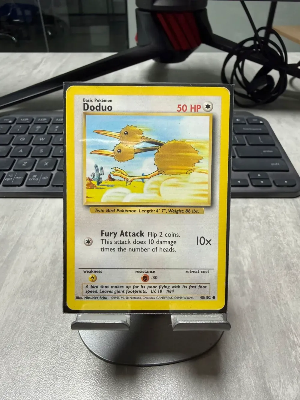 Doduo (48/102) Base Set Pokémon TCG — Damaged, Usado