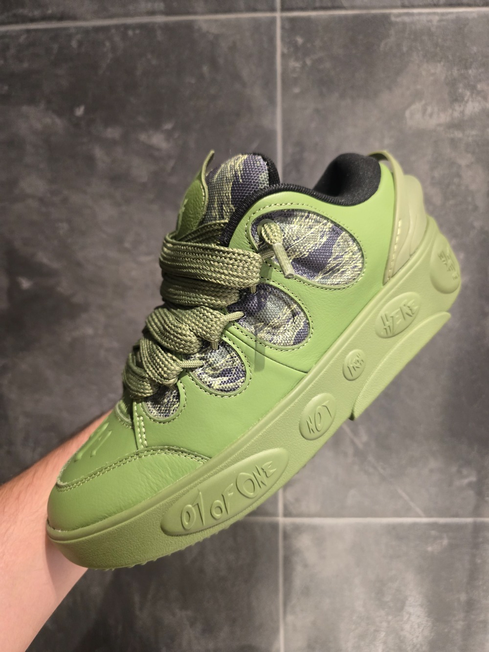 LaMelo Ball x Puma LaFrancé Camo Avocado Green — 38 / 39 / 40 / 41 / 42 / 43, Novo